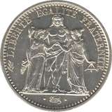 1970 SILVER 10 FRANCS FRANCE ( UNC ) - WORLD SILVER COINS - Cambridgeshire Coins
