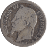 1970 SILVER 2 FRANCS FRANCE - SILVER WORLD COINS - Cambridgeshire Coins