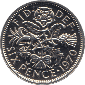 1970 SIXPENCE ( PROOF ) - Sixpence - Cambridgeshire Coins