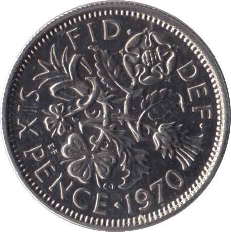1970 SIXPENCE ( PROOF ) - Sixpence - Cambridgeshire Coins