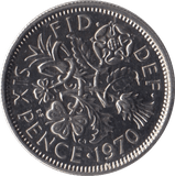 1970 SIXPENCE ( PROOF ) - Sixpence - Cambridgeshire Coins