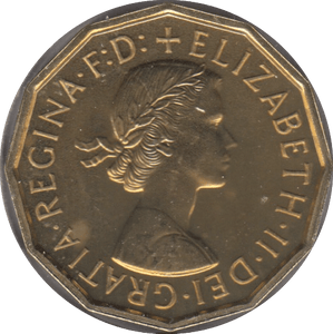 1970 THREEPENCE ( PROOF ) - Cambridgeshire Coins