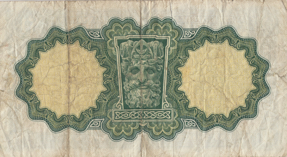 1971 £1 CENTRAL BANK OF IRELAND IRELAND BANKNOTE IRE-16 - Irish Banknotes - Cambridgeshire Coins