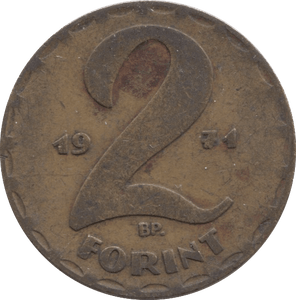 1971 2 FORINT HUNGARY - WORLD COINS - Cambridgeshire Coins