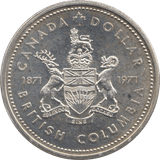 1971 CANADA SILVER ONE DOLLAR - WORLD SILVER COINS - Cambridgeshire Coins