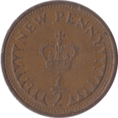 1971 DECIMAL HALFPENNY - Halfpenny - Cambridgeshire Coins
