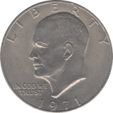 1971 DOLLAR USA - SILVER WORLD COINS - Cambridgeshire Coins