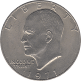 1971 DOLLAR USA - SILVER WORLD COINS - Cambridgeshire Coins