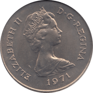 1971 GIBRALTAR 25 NEW PENCE - WORLD COINS - Cambridgeshire Coins