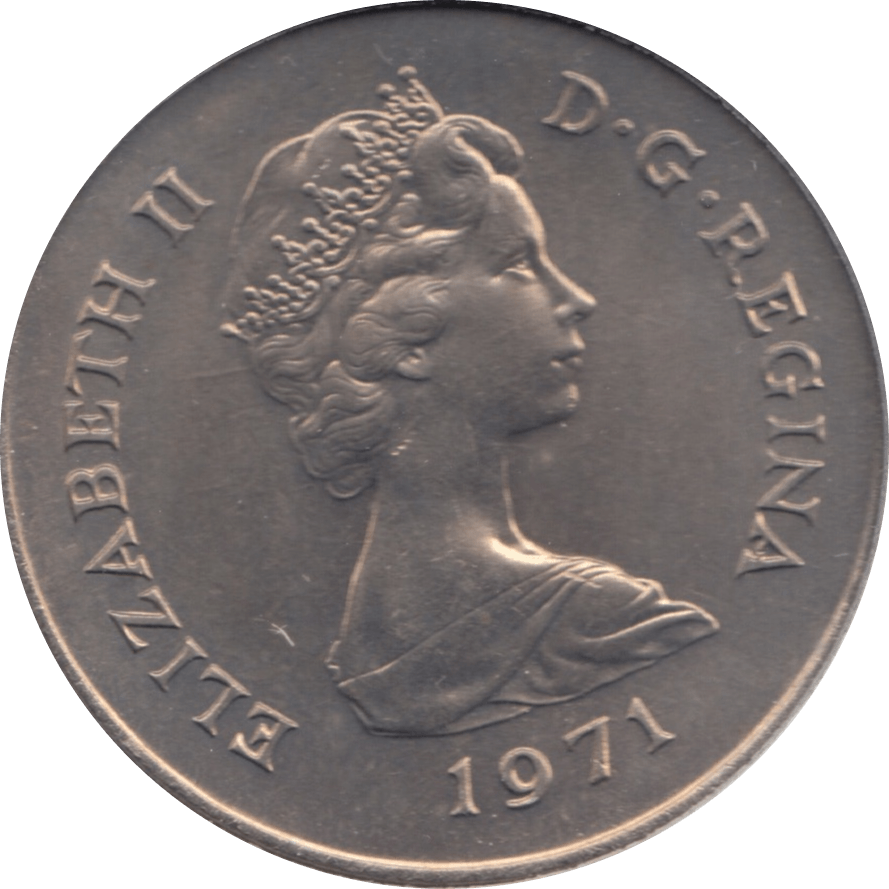 1971 GIBRALTAR 25 NEW PENCE - WORLD COINS - Cambridgeshire Coins