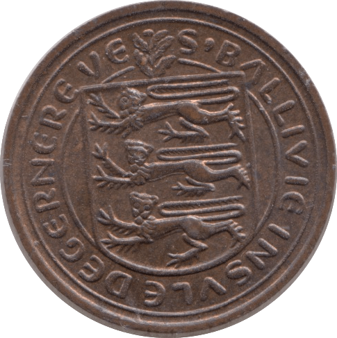 1971 GUERNSEY ONE PENNY - WORLD COINS - Cambridgeshire Coins