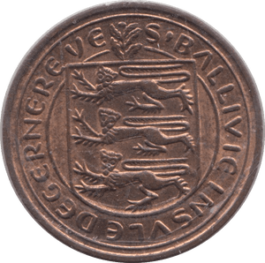 1971 GUERNSEY TWO PENCE - WORLD COINS - Cambridgeshire Coins