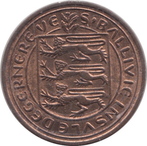 1971 GUERNSEY TWO PENCE - WORLD COINS - Cambridgeshire Coins
