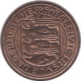 1971 GUERNSEY TWO PENCE - WORLD COINS - Cambridgeshire Coins