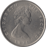 1971 ISLE OF MAN FIVE PENCE - WORLD COINS - Cambridgeshire Coins