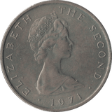1971 ISLE OF MAN TEN PENCE - WORLD COINS - Cambridgeshire Coins