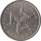 1971 ISLE OF MAN TEN PENCE - WORLD COINS - Cambridgeshire Coins