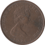 1971 ISLE OF MAN TWO PENCE - WORLD COINS - Cambridgeshire Coins