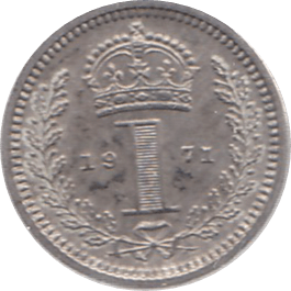 1971 MAUNDY ONEPENCE ( UNC ) - Maundy Coins - Cambridgeshire Coins