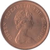 1971 ONE PENCE JERSEY ( UNC ) - WORLD COINS - Cambridgeshire Coins