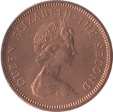 1971 ONE PENCE JERSEY ( UNC ) - WORLD COINS - Cambridgeshire Coins