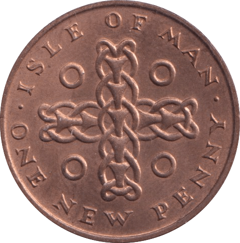 1971 PENNY ISLE OF MAN - WORLD COINS - Cambridgeshire Coins