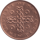 1971 PENNY ISLE OF MAN - WORLD COINS - Cambridgeshire Coins