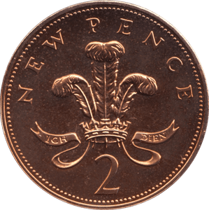 1971 PROOF DECIMAL TWO NEW PENCE - 2p Proof - Cambridgeshire Coins
