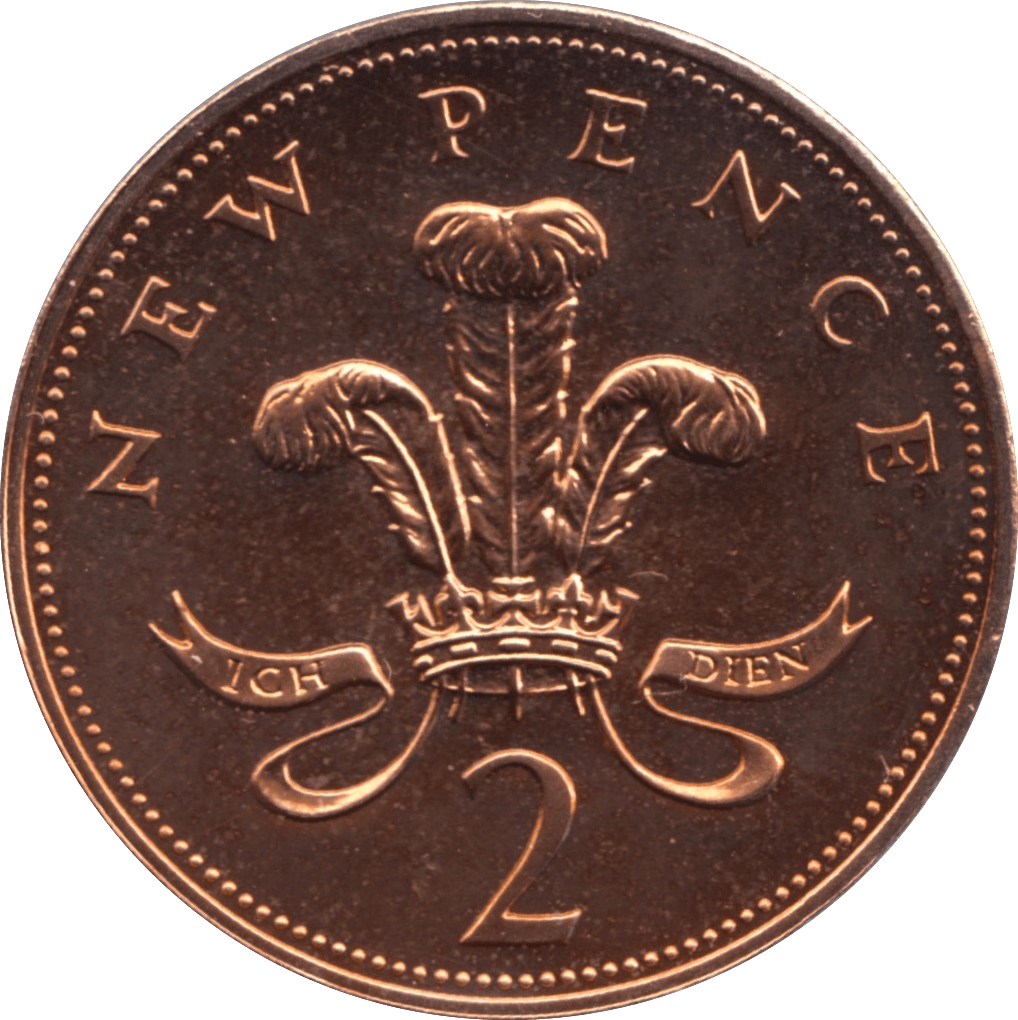 1971 PROOF DECIMAL TWO NEW PENCE - 2p Proof - Cambridgeshire Coins