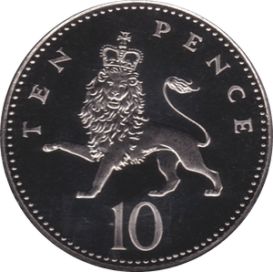 1971 PROOF TEN PENCE 10P - 10p PROOF - Cambridgeshire Coins