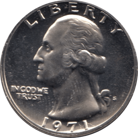 1971 QUARTER DOLLAR USA ( PROOF ) - WORLD COINS - Cambridgeshire Coins