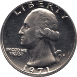 1971 QUARTER DOLLAR USA ( PROOF ) - WORLD COINS - Cambridgeshire Coins