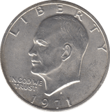 1971 SILVER DOLLAR USA - SILVER WORLD COINS - Cambridgeshire Coins