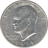 1971 SILVER DOLLAR USA - WORLD SILVER COINS - Cambridgeshire Coins