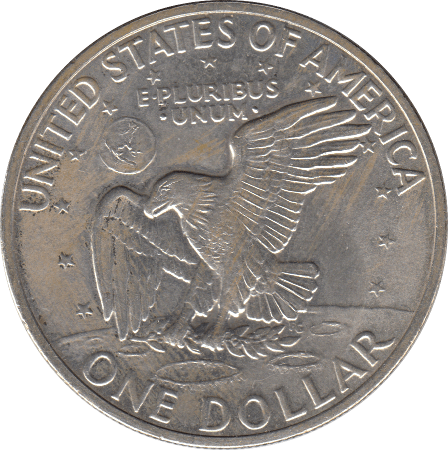 1971 SILVER EISENHOWER DOLLAR - SILVER WORLD COINS - Cambridgeshire Coins