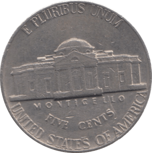 1971 USA FIVE CENTS - WORLD COINS - Cambridgeshire Coins