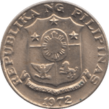 1972 10 CENTIMOS PHILIPPINES - WORLD COINS - Cambridgeshire Coins