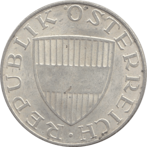 1972 10 SHILLINGS AUSTRIA - WORLD COINS - Cambridgeshire Coins