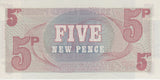 1972 5 PENCE BRITISH FORCES BANKNOTE GREAT BRITAIN REF 729 - World Banknotes - Cambridgeshire Coins
