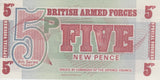 1972 5 PENCE BRITISH FORCES BANKNOTE GREAT BRITAIN REF 729 - World Banknotes - Cambridgeshire Coins