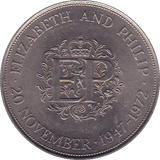 1972 CROWN ( UNC ) - Crown - Cambridgeshire Coins