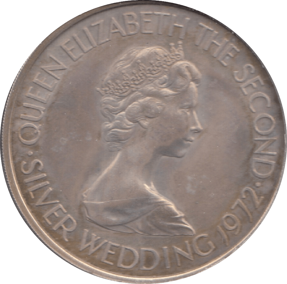 1972 JERSEY TWO POUND COIN - WORLD COINS - Cambridgeshire Coins