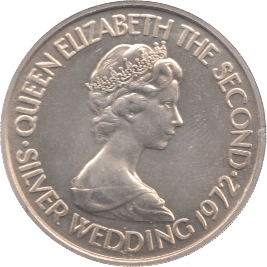 1972 JERSEY TWO POUNDS - WORLD COINS - Cambridgeshire Coins