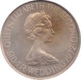 1972 JERSEY TWO POUNDS - WORLD COINS - Cambridgeshire Coins