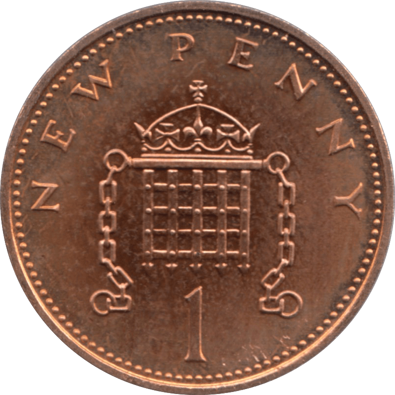 1972 PROOF DECIMAL ONE NEW PENNY - 1p Proof - Cambridgeshire Coins