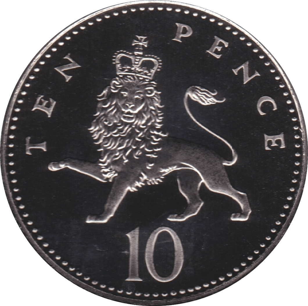 1972 PROOF TEN PENCE 10P - 10p PROOF - Cambridgeshire Coins