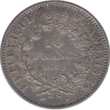 1972 SILVER 10 FRANCS FRANCE - SILVER WORLD COINS - Cambridgeshire Coins
