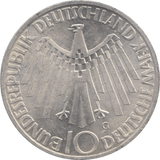 1972 SILVER 10 MARKS GERMANY REF 1 - SILVER WORLD COINS - Cambridgeshire Coins
