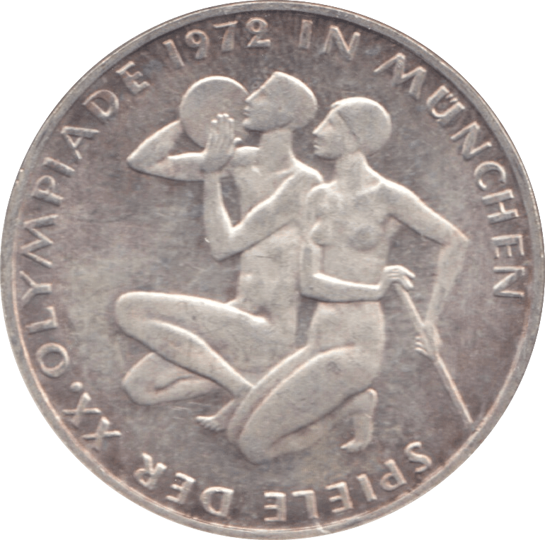 1972 SILVER 10 MARKS GERMANY REF 3 - SILVER WORLD COINS - Cambridgeshire Coins