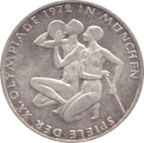 1972 SILVER 10 MARKS GERMANY REF 3 - SILVER WORLD COINS - Cambridgeshire Coins